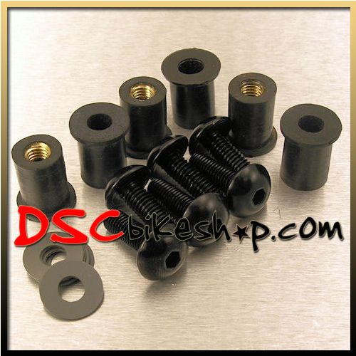 KAWASAKI ZX9 WINDSHIELD BOLTS